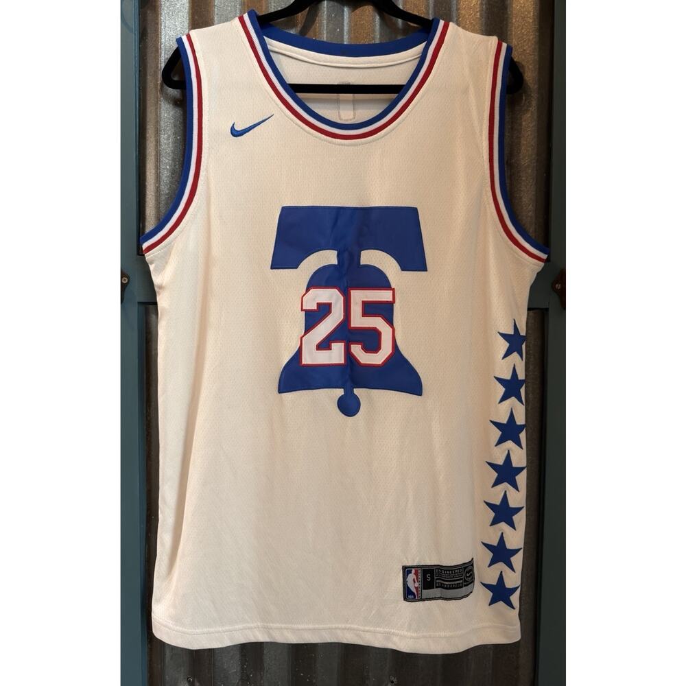 Nike Ben Simmons Philadelphia 76ers 2020/21 Earned Edition Basketball Jersey #25